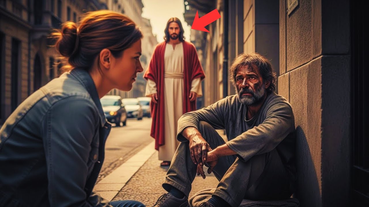 JESÚS PROBÓ A LA MUJER QUE IGNORÓ AL HOMBRE TEMBLANDO DE HAMBRE, GIRANDO EL ROSTRO CON ASCO