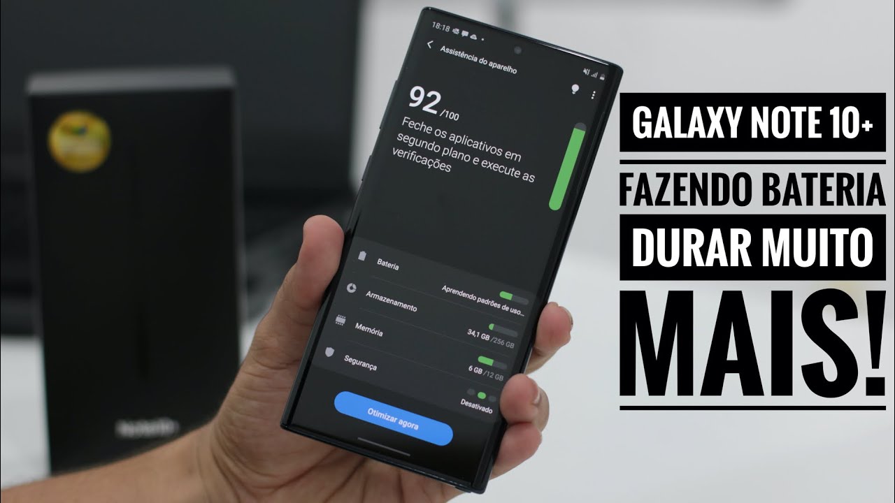 Galaxy Note 10+ | Fazendo Bateria DURAR MUITO