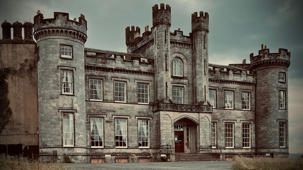 Exploring an Abandoned castle hotel in Scotland airth castle