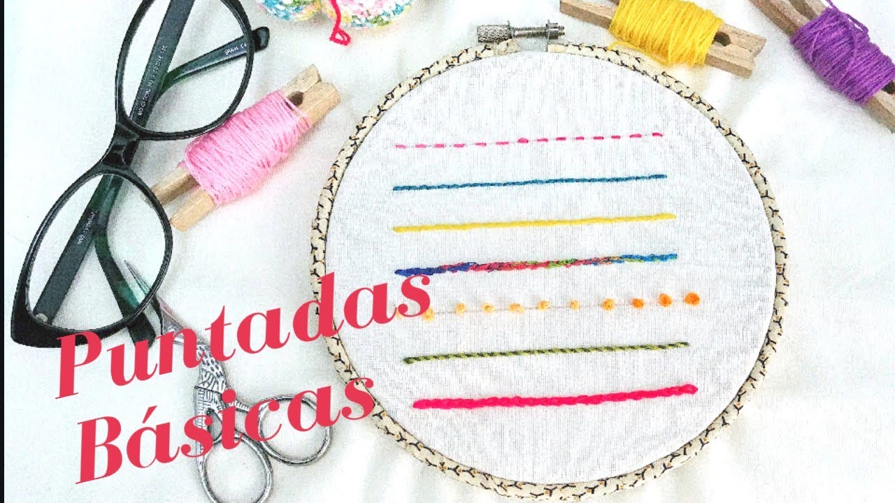 7 PUNTADAS BÁSICAS DE CONTORNO