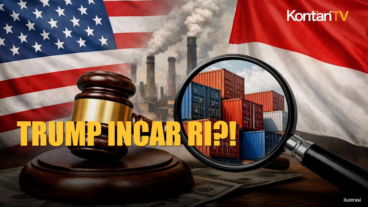 Trump Selidiki Perdagangan RI! Hubungan Dagang Indonesia–AS Terancam?