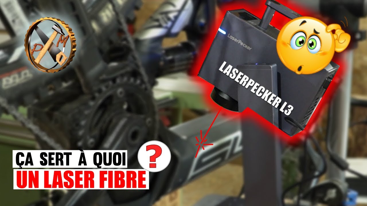 Un laser FIBRE c'est QUOI? 🤔 Tests, exemples et explications avec le LaserPecker L3