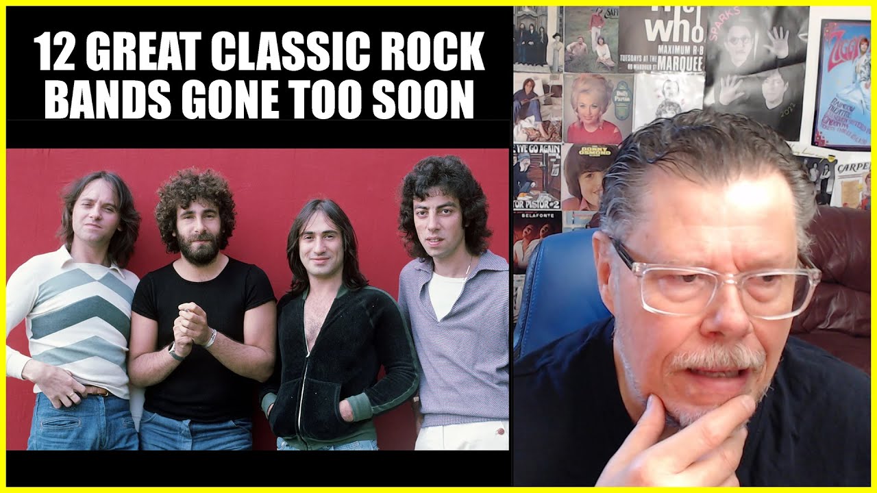 12 GREAT Classic Rock Bands Gone Too Soon 🎸🎶