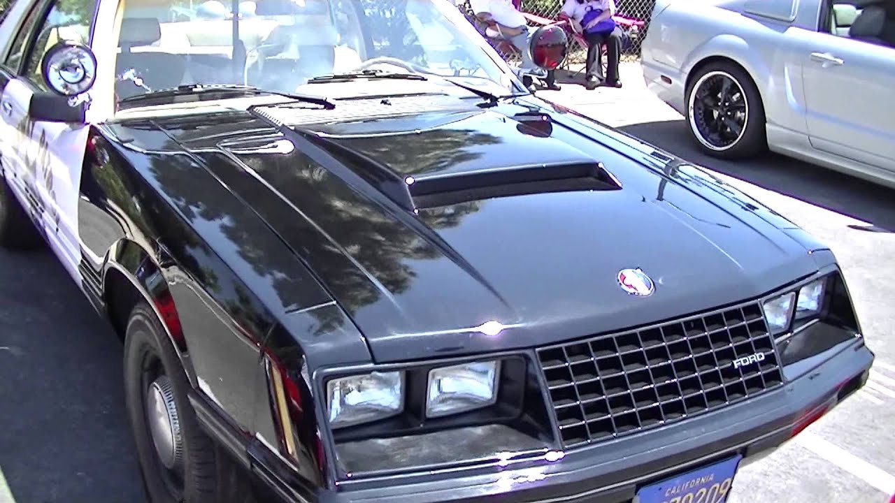 1982 5.0 Mustang CHP SSP Pursuit Walk around at the Fabulous Fords Forever Show