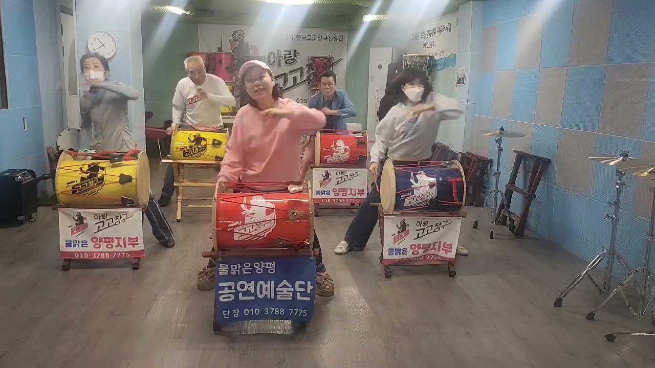 아랑고고장구#7단계~8단계강타로빠르게치기#연습!