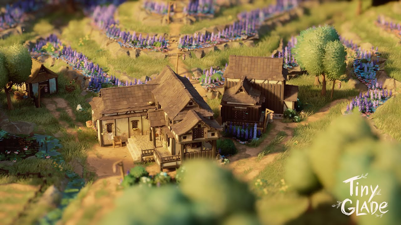 [TINY GLADE] Speed Build: Japanese Farm