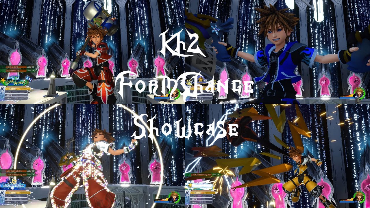 Kingdom Hearts 3 KH2 Forms Mod Showcase