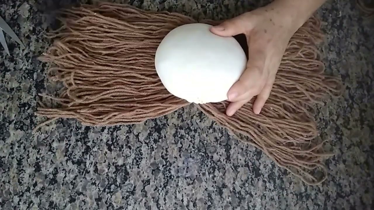 CABELO  DE  BONECA -  RABO DE CAVALO  sem cola quente. #façaevenda