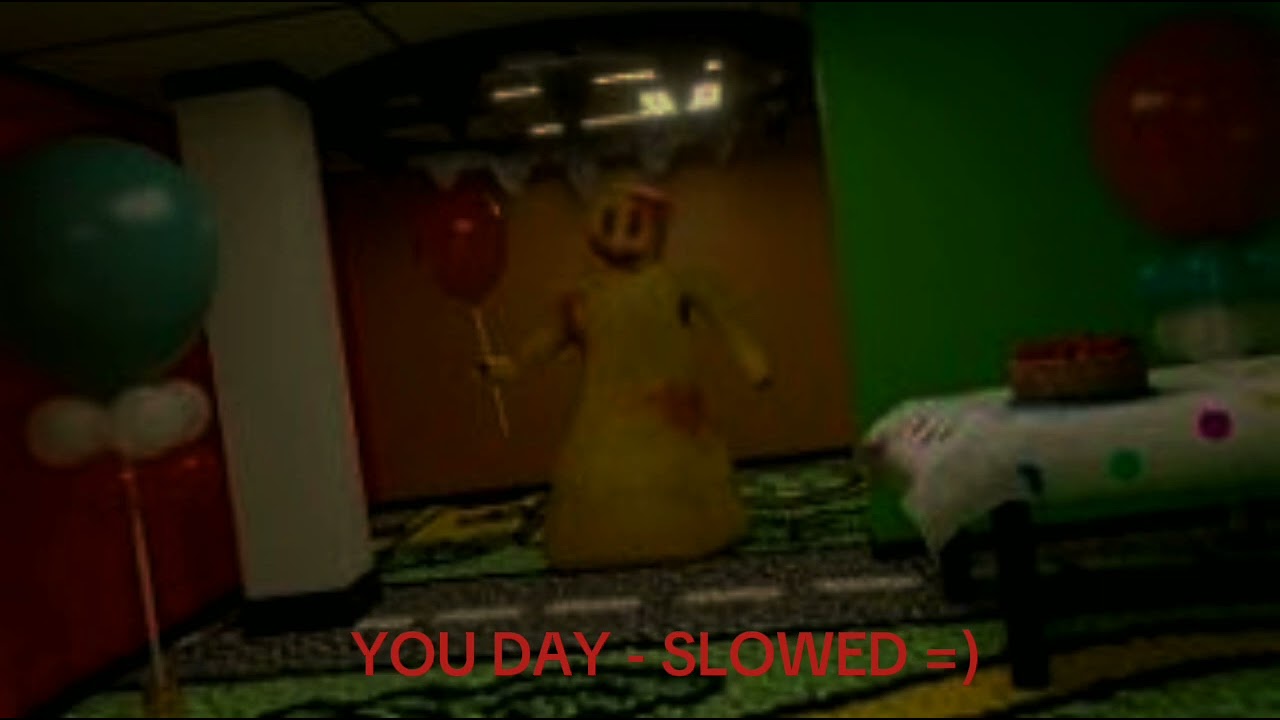 Escape The Backrooms Level Fun+ You Day! Song (Slowed)