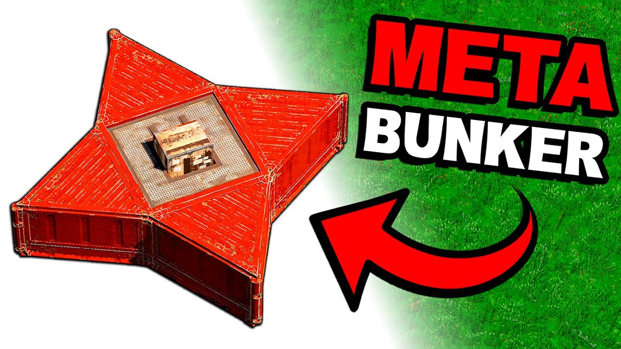 META BUNKER 2026 for SOLO / DUO / Rust Base Design