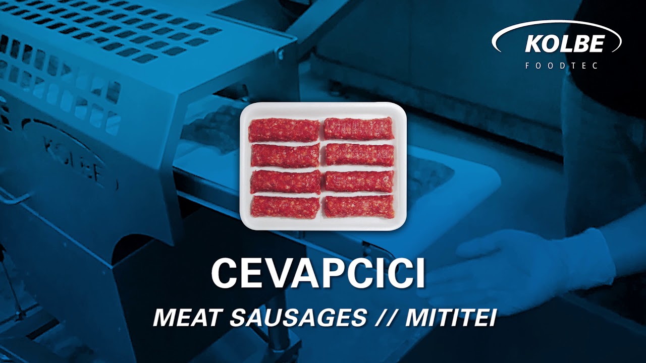 BMPE - Оборудование для переработки масла и мяса - Kolbe - Линия миксера, измельчителя и порционера - MW + PM150