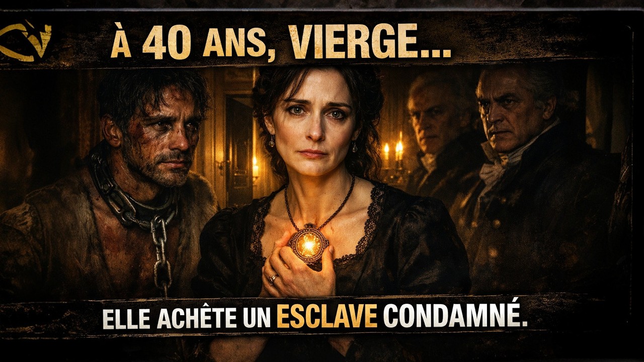 Vierge à 40 ans, elle achète un esclave condamné… sa dernière volonté choque tout le monde 😱