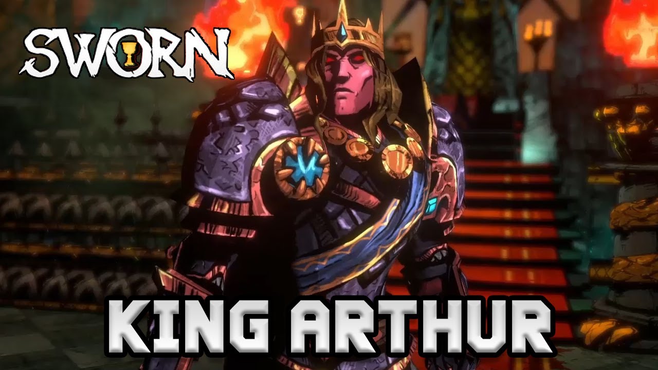King Arthur Lord of Camelot Boss Fight - SWORN
