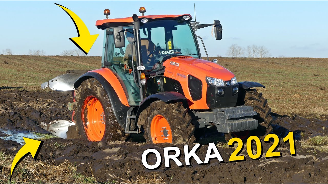 💪🏼Ciężka Orka 2021!☆Wtopa?☆KUBOTA Nie Dała RADY?!☆Mokra Wiosna 2021☆KubotaM5091☆Kverneland F☆RolMix㋡