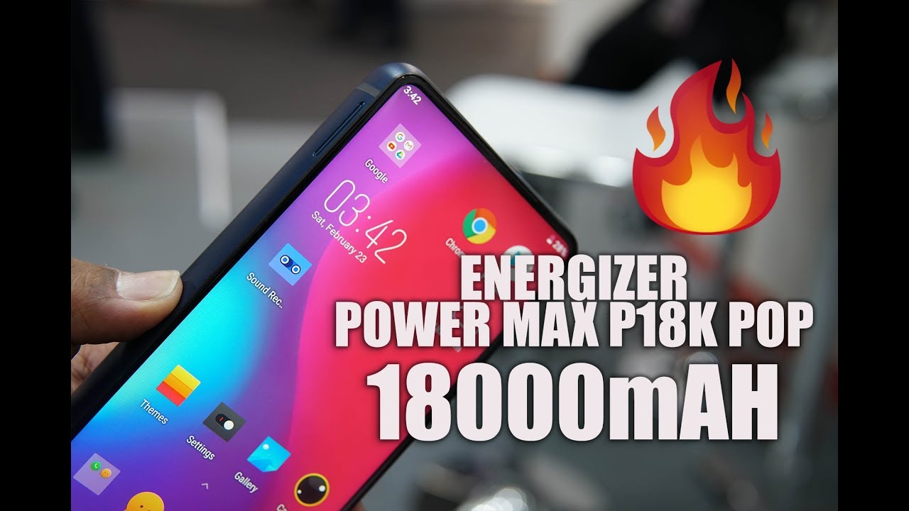 18000mAh World's Largest Battery Smartphone 🔥🔥- Energizer Power Max P18K Pop