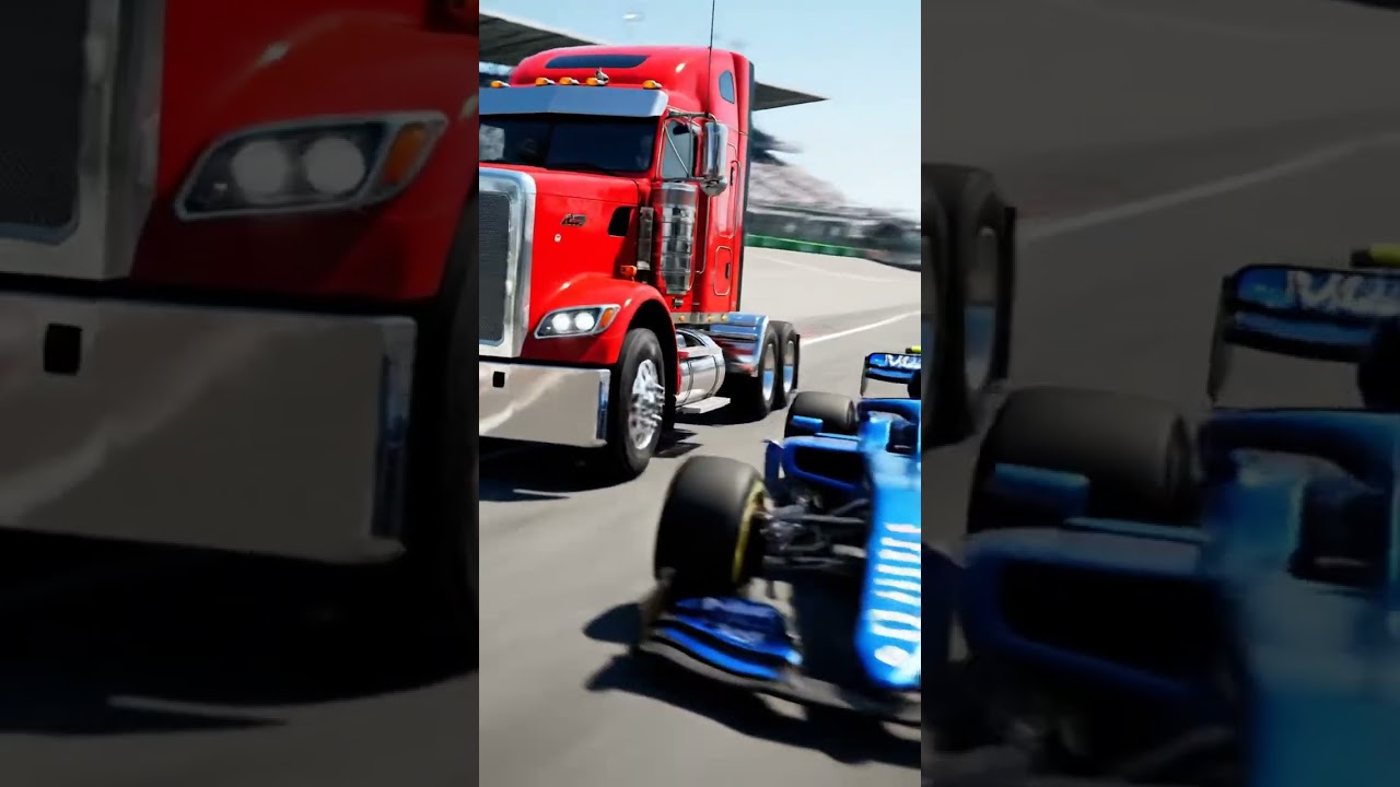 Optimus Prime vs Formula 1 