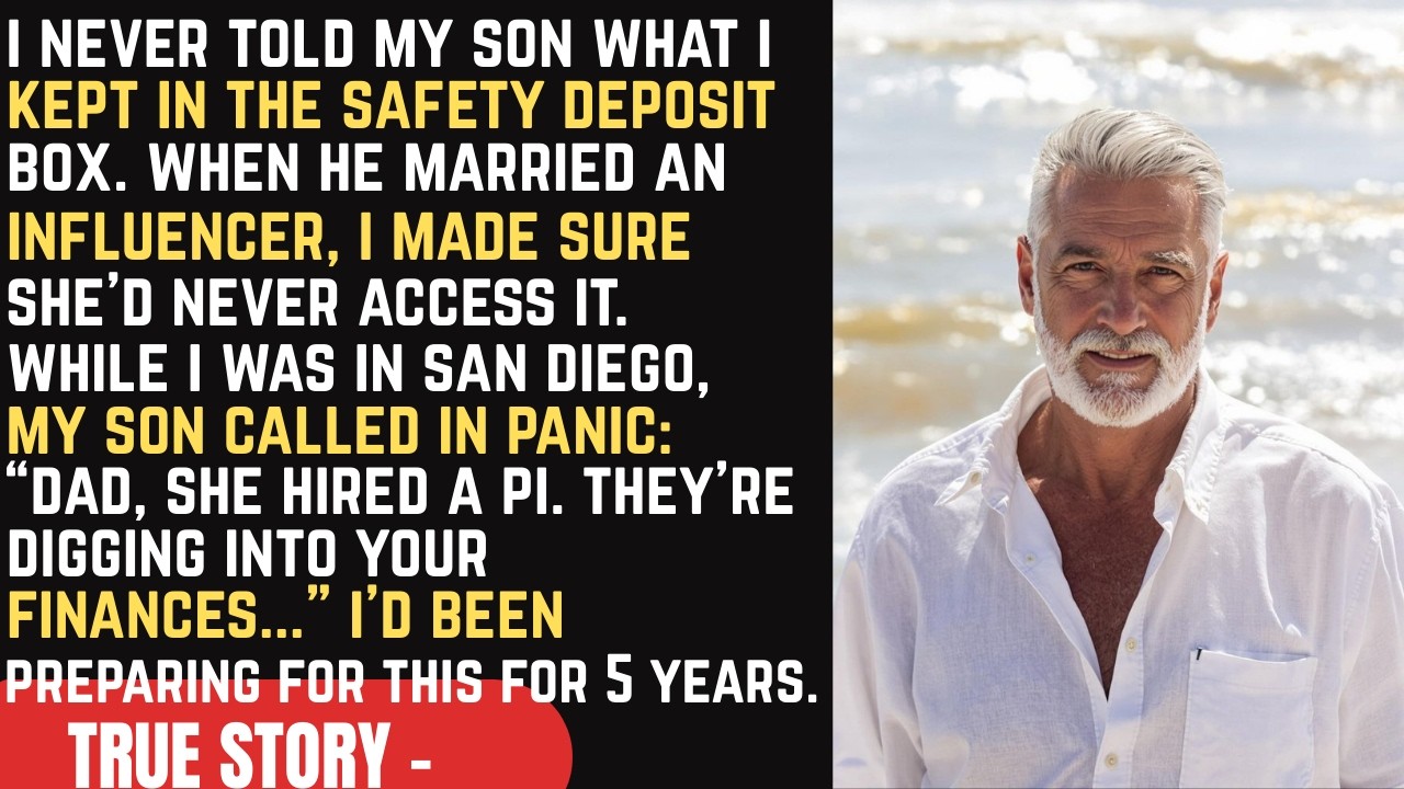I Never Told My Son About The Safety Deposit Box. When He Married A Gold Digger, She H...