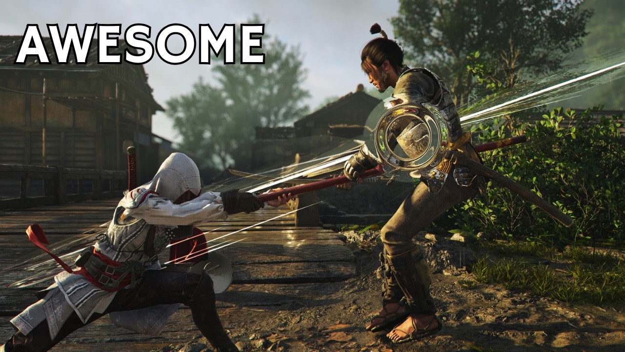 Assassin's Creed Shadows: Amazing Bo Staff Gameplay