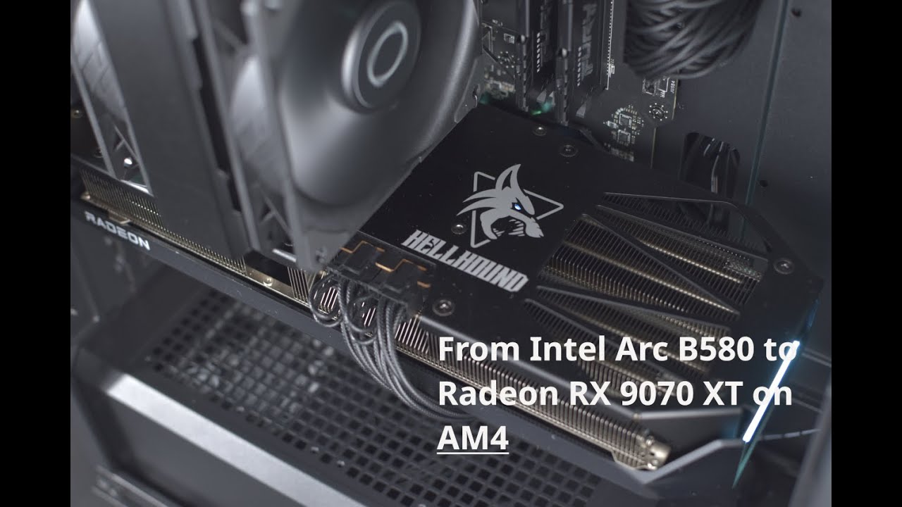 Upgrade from Intel Arc B580 to RX 9070 XT on AM4 in 2026 - It still holds a massive value!