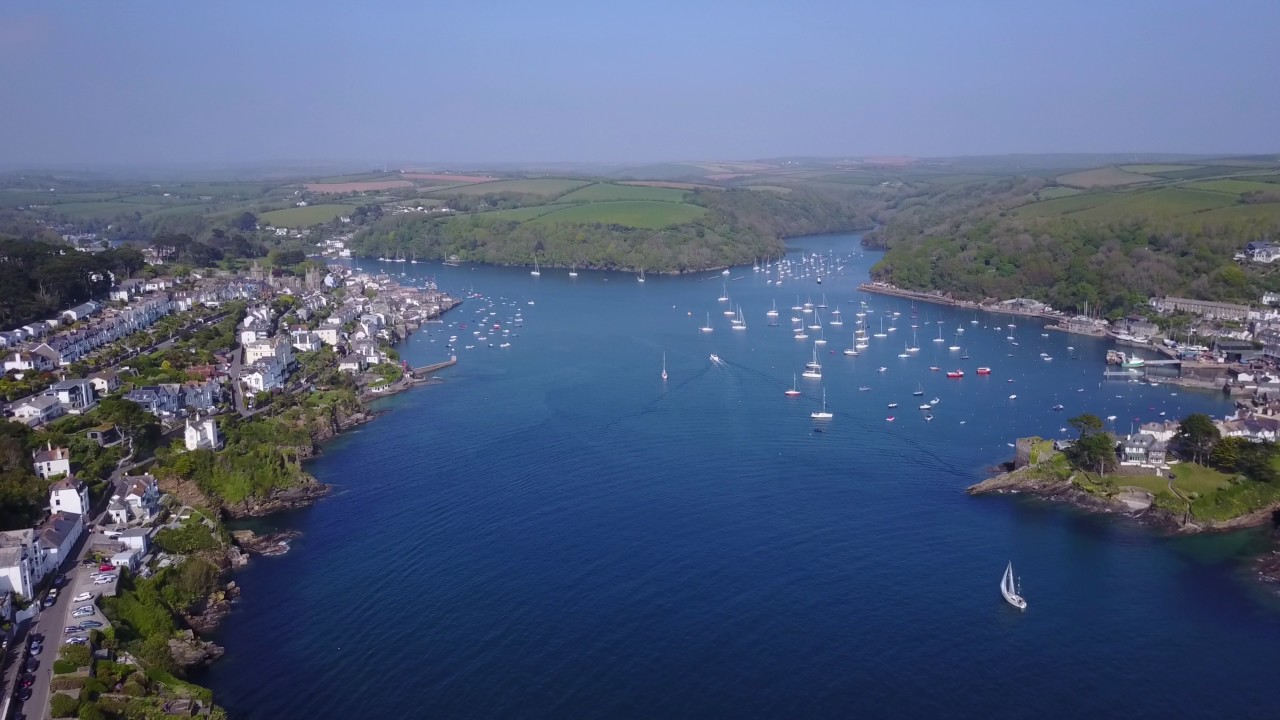 DRONE FOOTAGE - FOWEY, CORNWALL