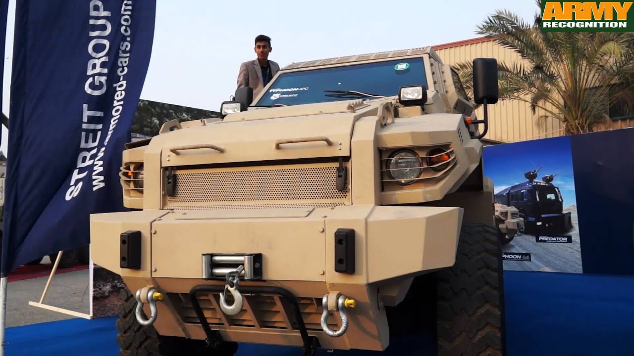 Streit Group Range of Armored Personnel Carriers MRAP at IDEAS 2014