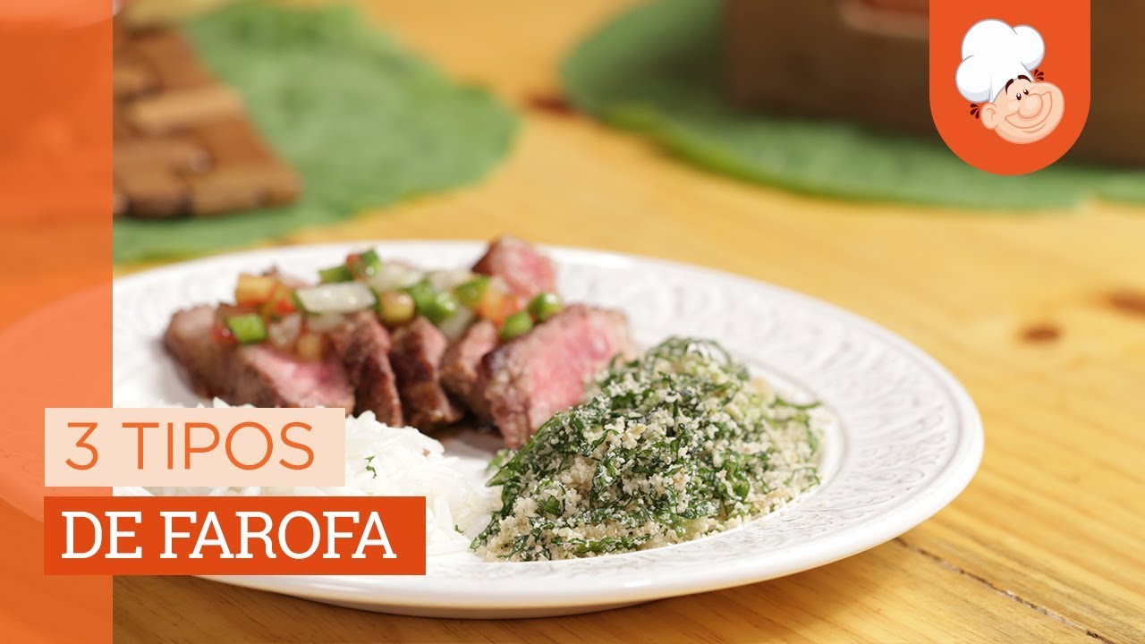 3 tipos de farofa — Receitas TudoGostoso