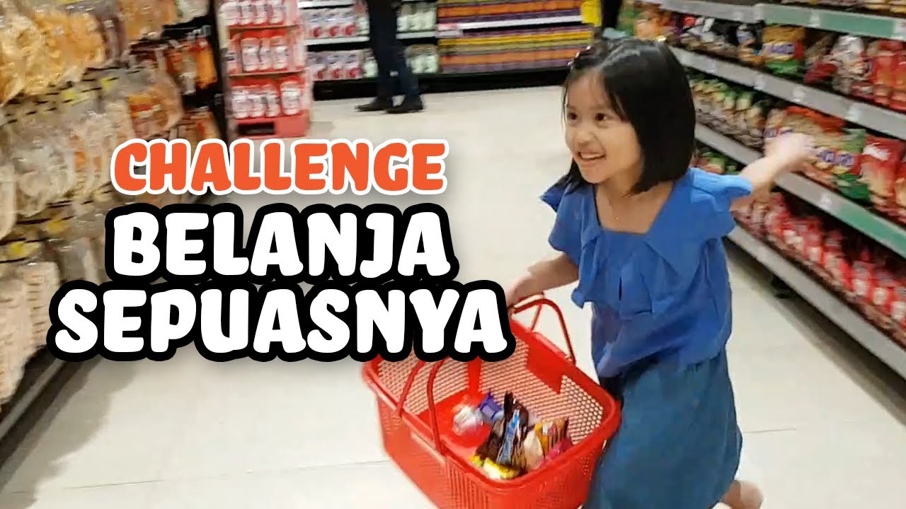 BELANJA SEPUASNYA 3 MENIT | CHALLENGE