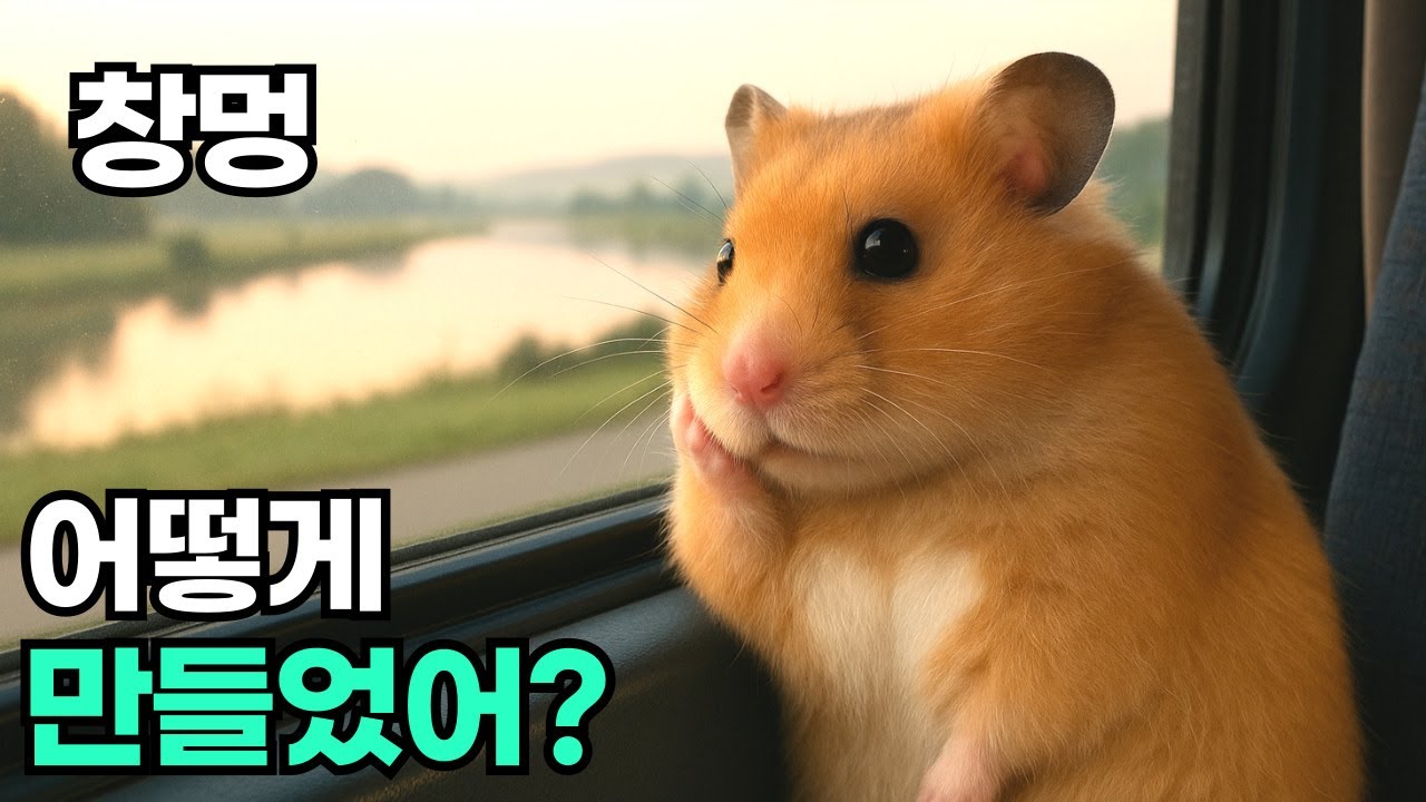 AI 스토리 영상 제작 방법 : 짝퉁 햄찌 만들기
