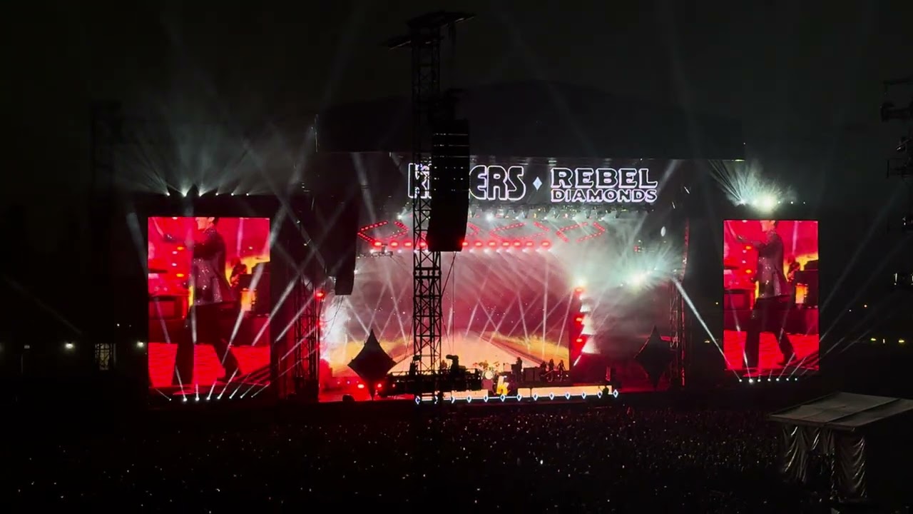 The Killers - Runaways. Live at Estadio GNP, CDMX, M&eacute;xico 2024