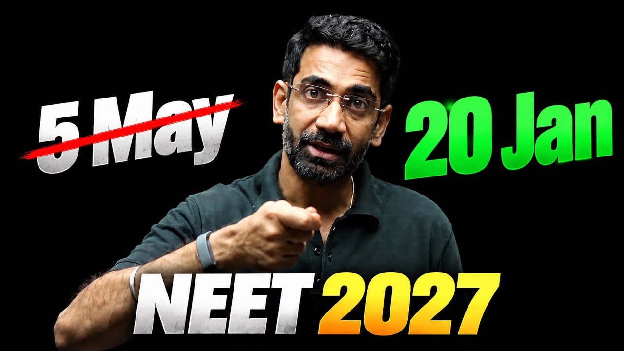 NEET In January Like JEE Mains 😳 | NEET 2027 | Amit Mahajan Sir | PW Faculties
