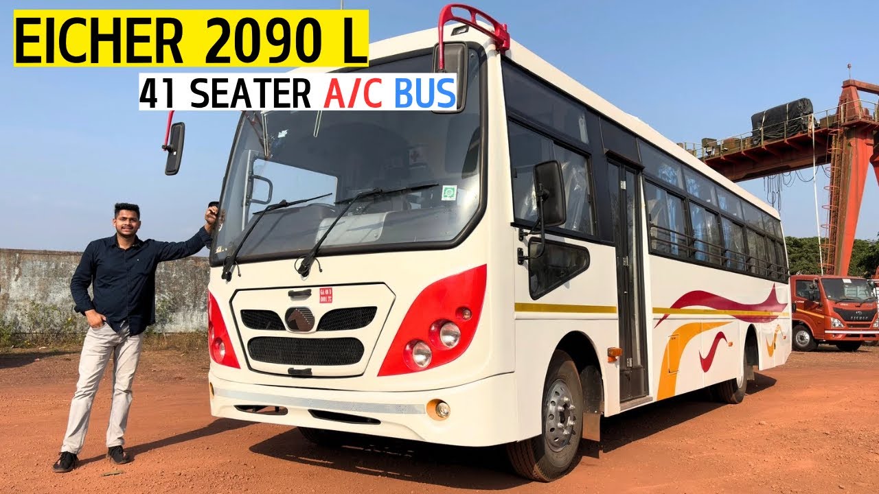 Eicher Starline 2090L 41 Seater AC Bus Review!