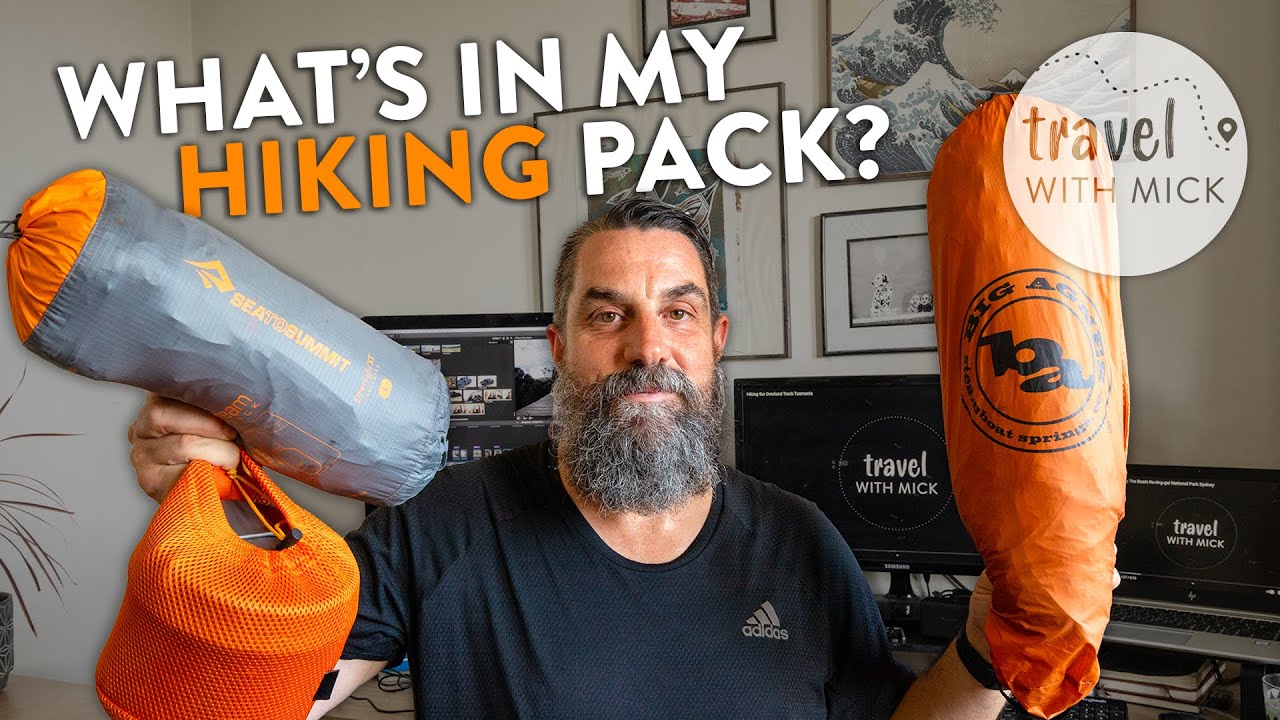 What's in my pack  | Hiking gear I pack for an overnight backpacking hike in Australia