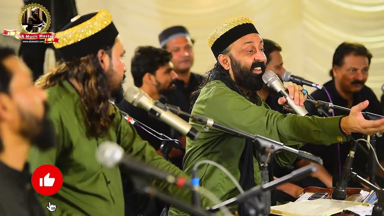 AFZAL SABRI Kali Kali zulfon Ka phande na da Wedding event 💕
