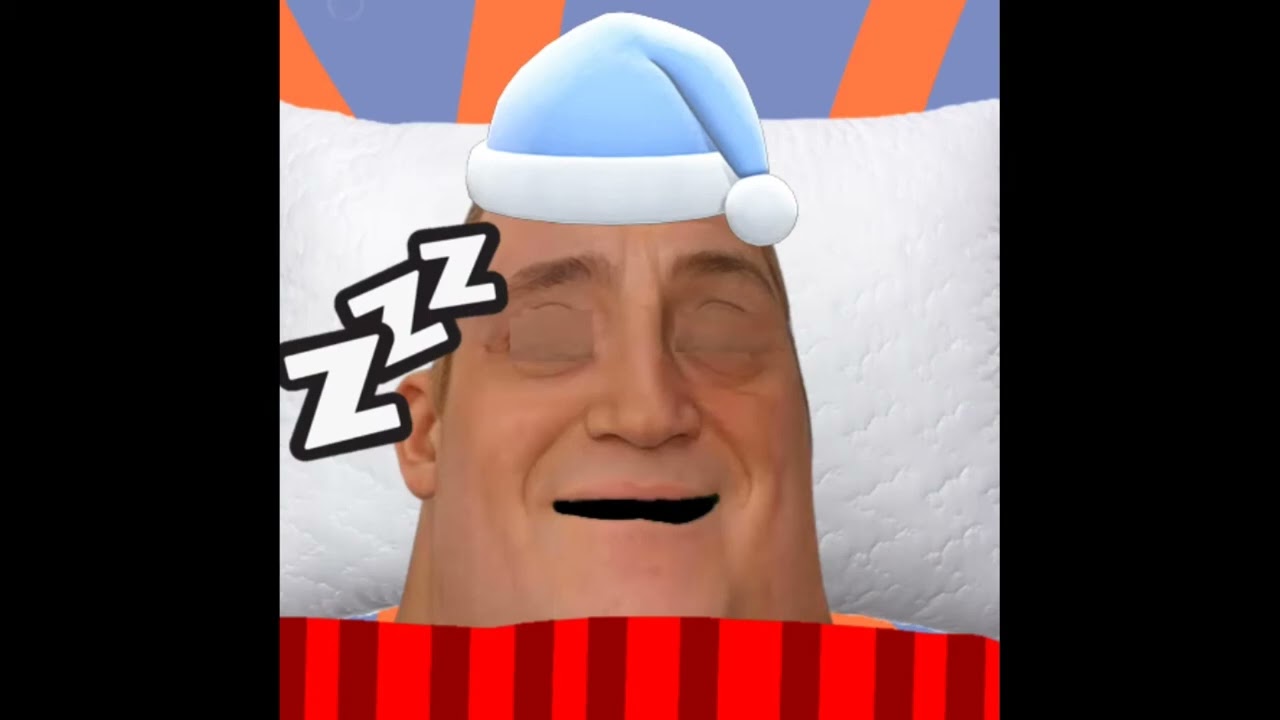 Mr. Incredible Becoming Sleepy Super Extended Template