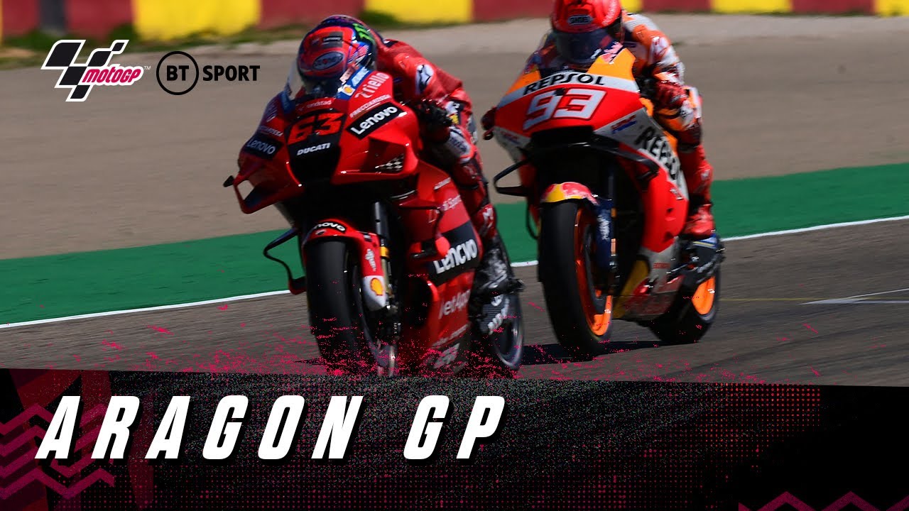 MotoGP Highlights: Aragon (2021) | Márquez and Bagnaia go down to the wire in an instant classic!