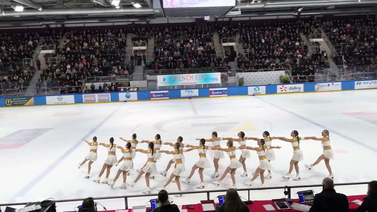 Team Jeanne d'Arc Seniors French Cup 2023 Rouen programme long
