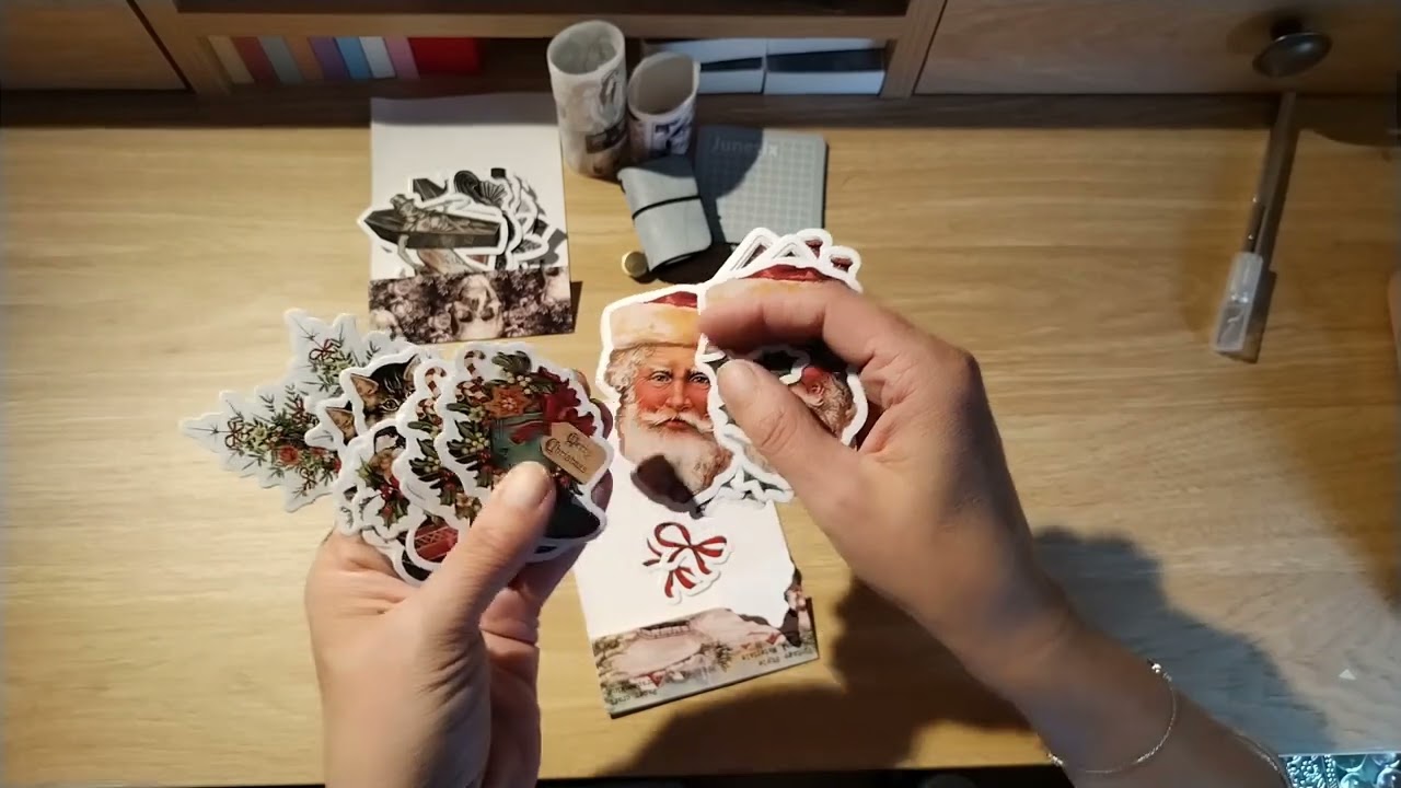 ASMR Arrivage son scrabooking