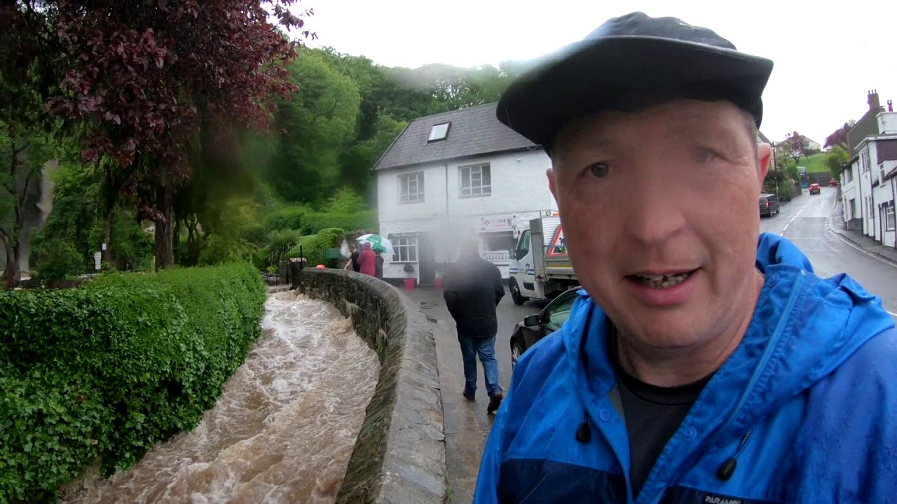 Dyserth waterfall & floods