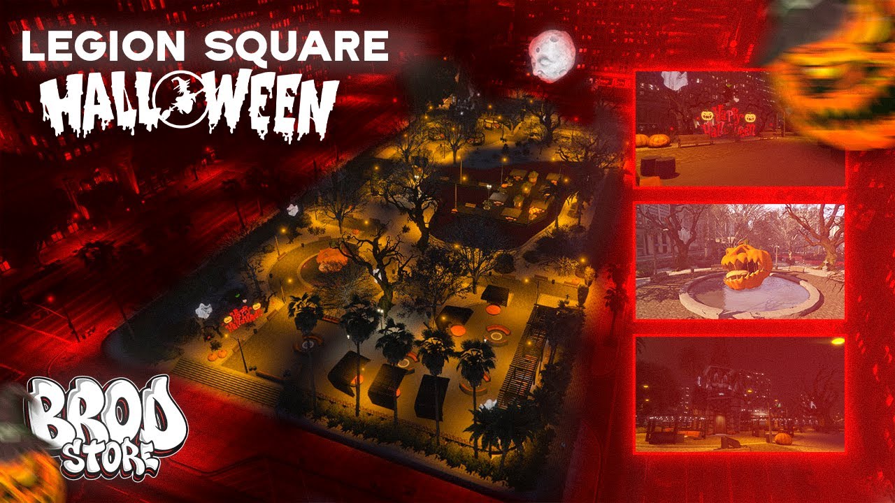 (MAP) Legion Square &ndash; Halloween Edition [FiveM Map]