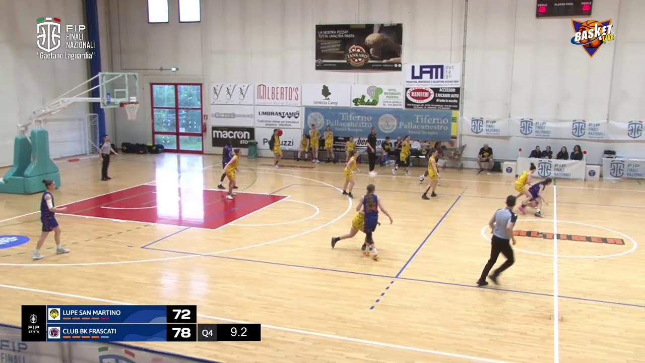 Finale Nazionale U15 Femminile - San Martino vs Club Basket Frascati