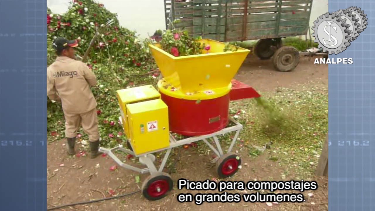 PICADORAS PARA DESECHOS ORGÁNICOS. Analpes  2019.
