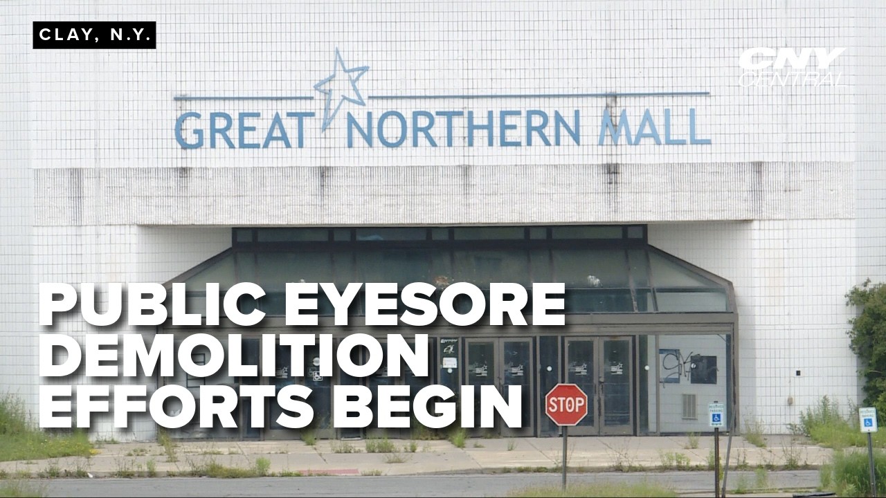Efforts begin to demolish public eyesore