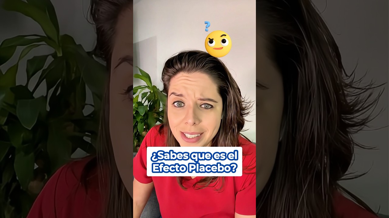 &iquest;Qu&eacute; es el Efecto Placebo?🤔 #salud #ciencia #medicina #placebo