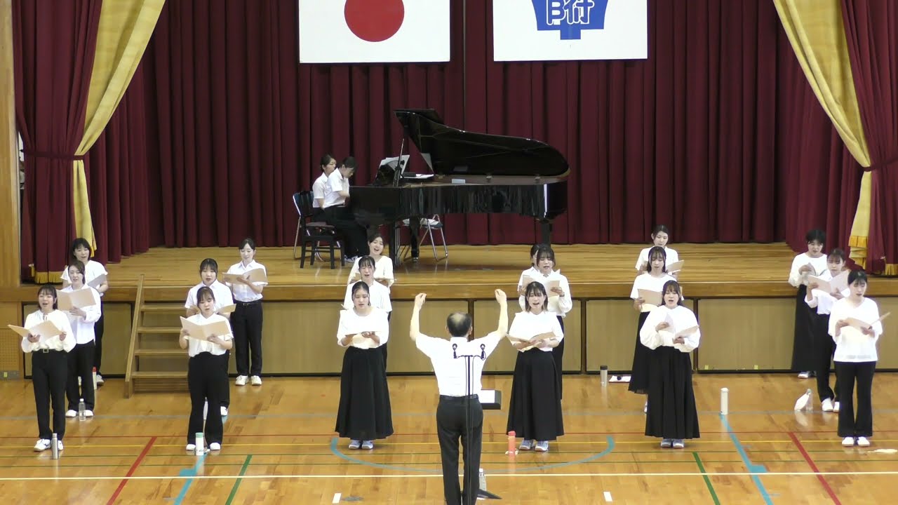 合唱ミニコンサート in 鹿大附属中（2022年7月7日）