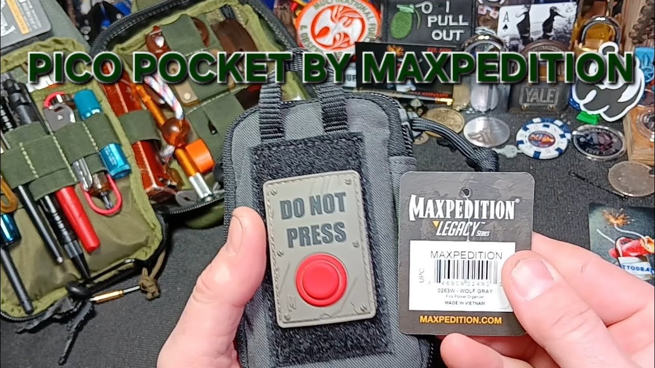 Maxpedition Pico Pocket Organizer Comparison & Review! #Maxpedition #edc #gear #fun #yt @maxpedition