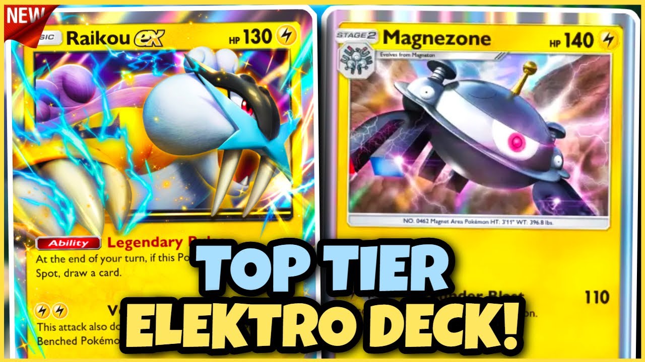 NEUES LEGENDÄRES DECK mit Raikou EX im Meisterball Rang! | Pokémon TCG Pocket