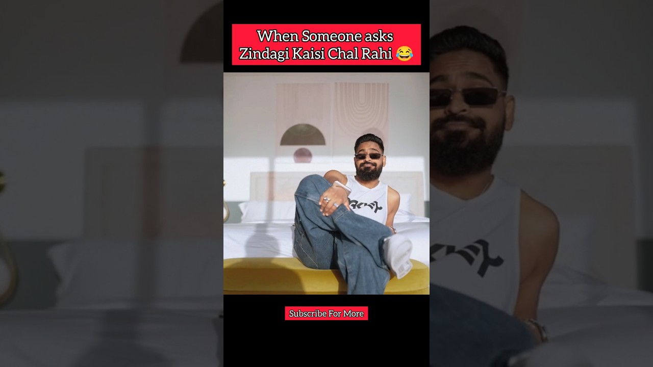 Zindagi Mast hai Bhai 🤘 #shorts #memes #emiwaybantai