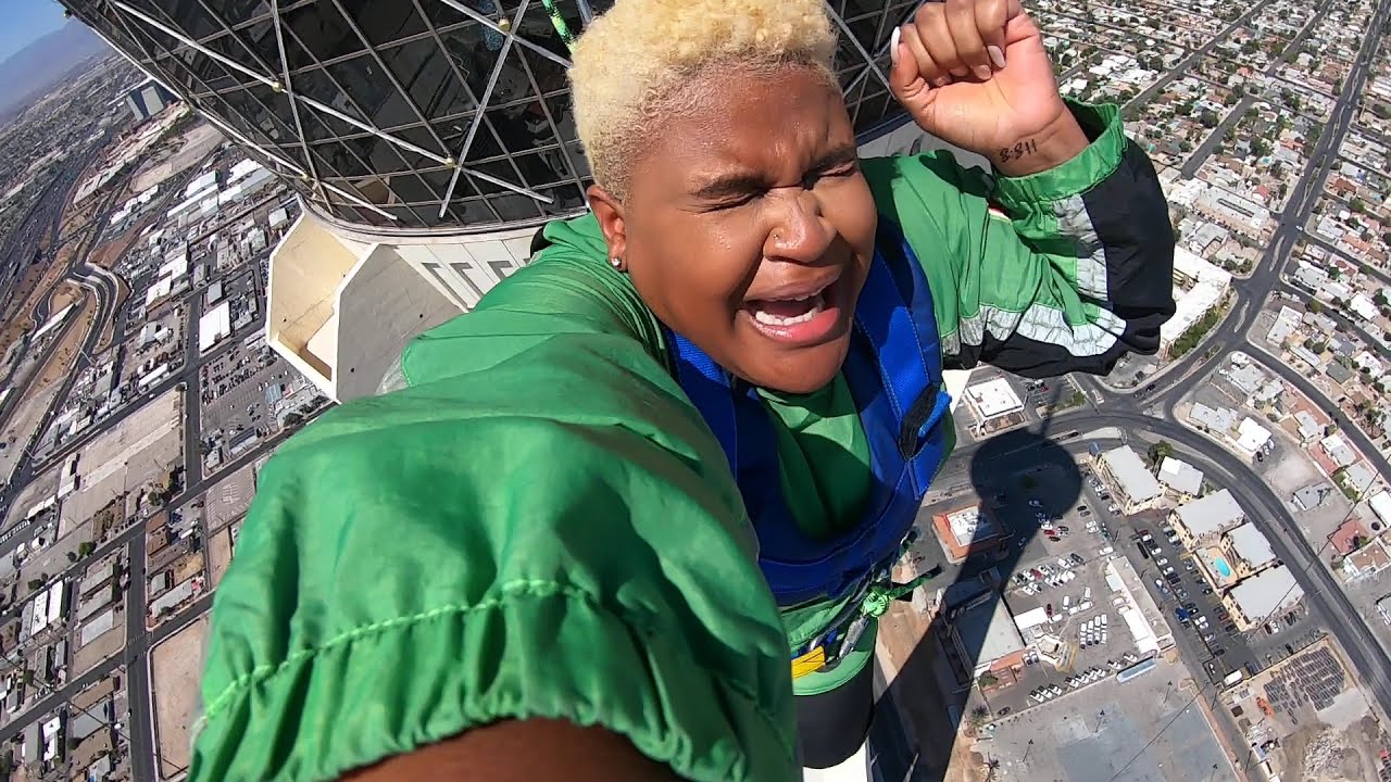 Ronda Takes Vegas: Sky Jump At The STRAT