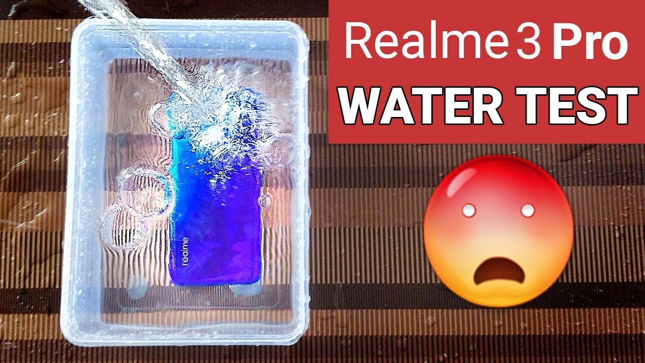 Realme 3 Pro Water Test | Waterproof hai ya nahi? | Durability Test | Hindi