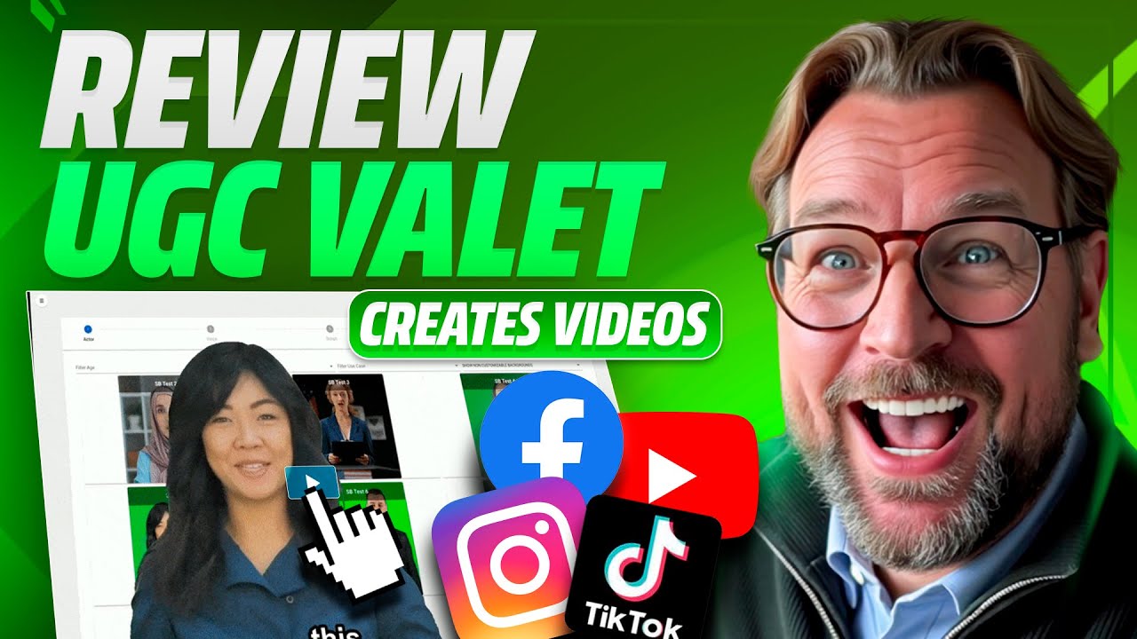 UGC Valet Review - This New AI Tool Makes Marketing Videos With REAL People!